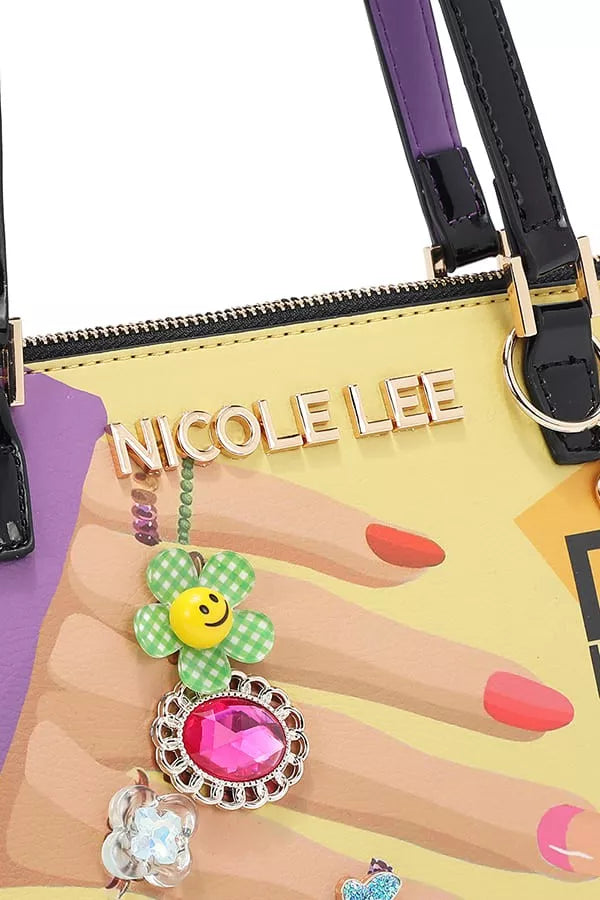 Nicole Lee USA Nail Polish Dome Shoulder Bag Trendsi