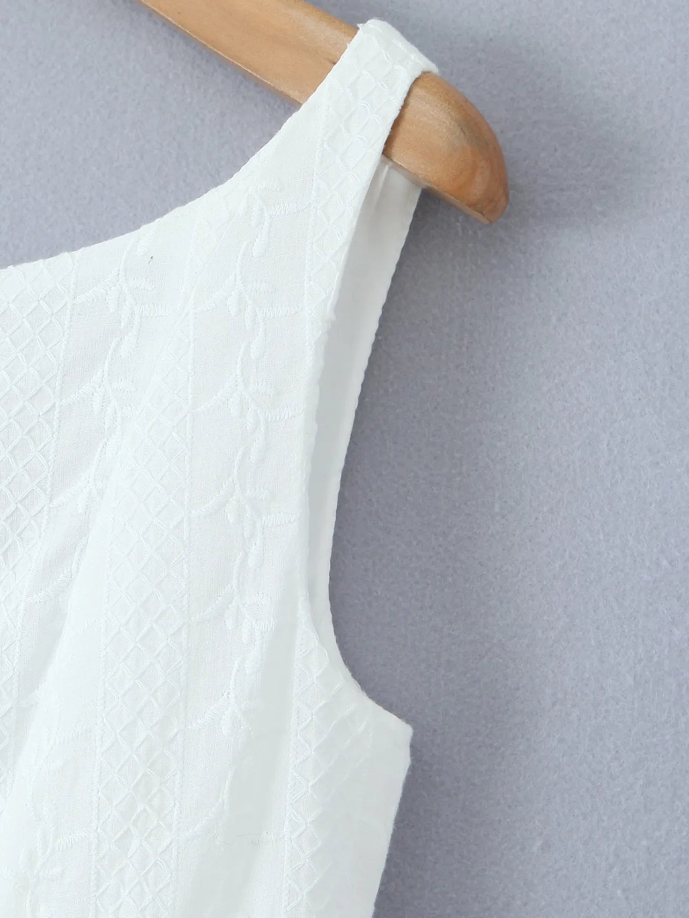 Lace Detail Sleeveless Mini Dress OutfitFlow