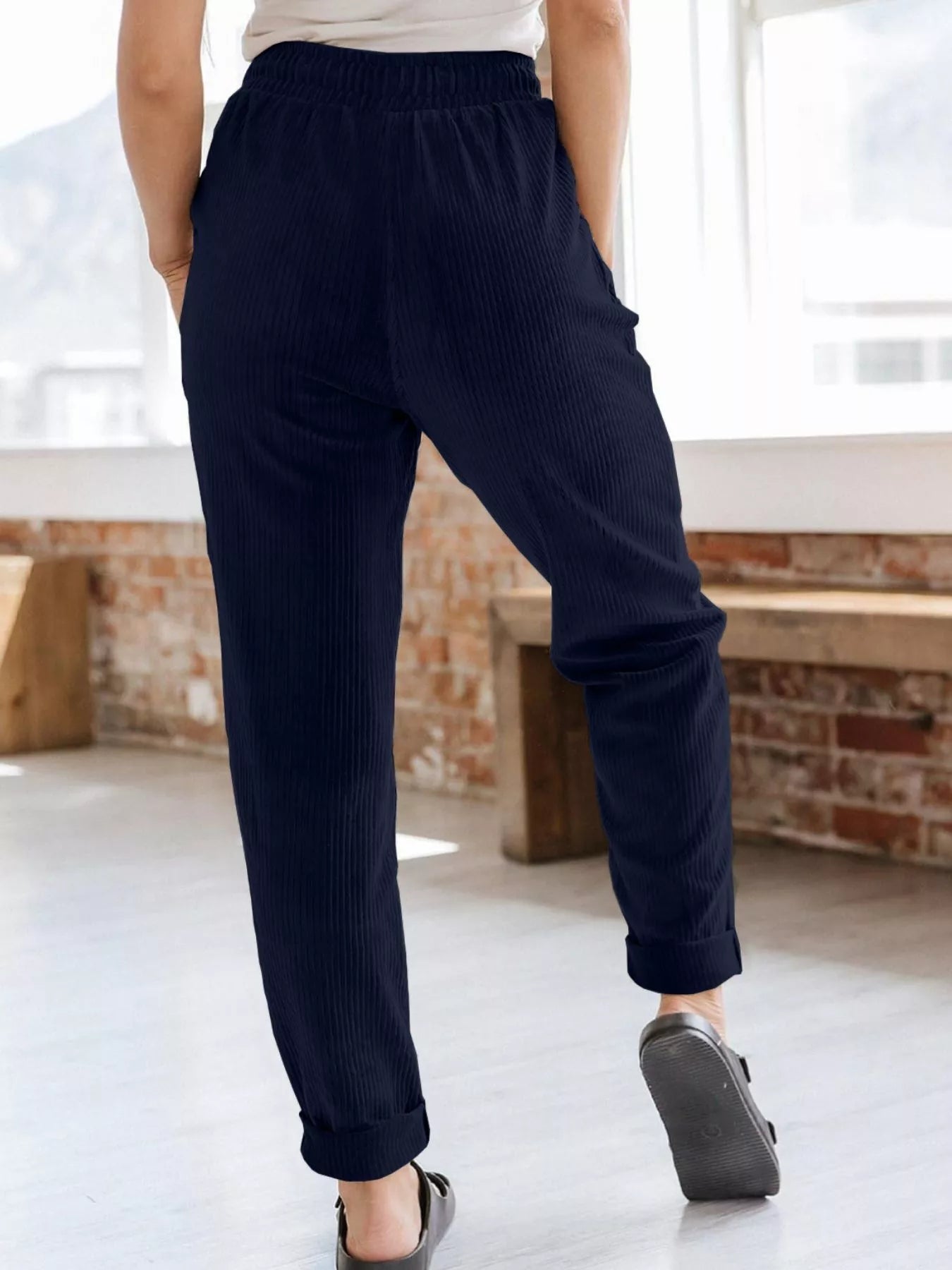 Relaxed Fit Corduroy Pants OutfitFlow