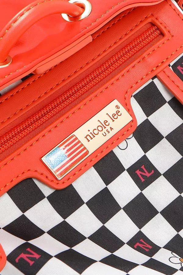 Nicole Lee USA Color Patch Bucket Bag Trendsi