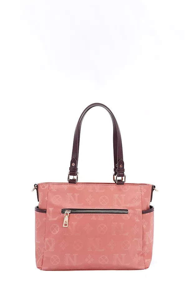 Nicole Lee USA Multi-Compartment Convertible Tote Bag Trendsi