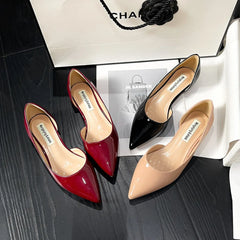 Point Toe Flats Slip-Ons OutfitFlow