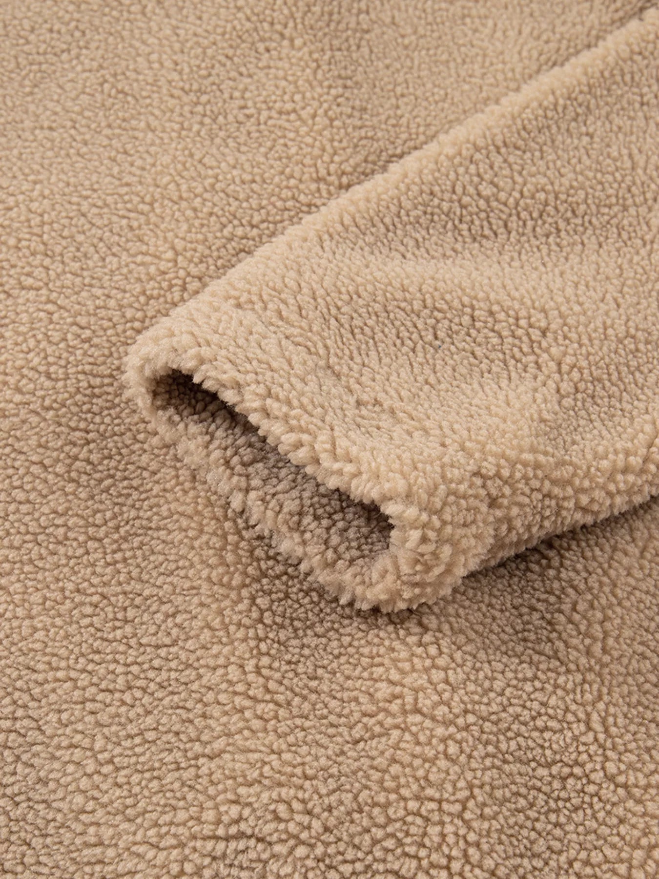 Casual Leopard Print Accent Plush Jacket with Pockets OutfitFlow