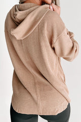 Outfit Flow - Buttoned Drop Shoulder Drawstring Hoodie