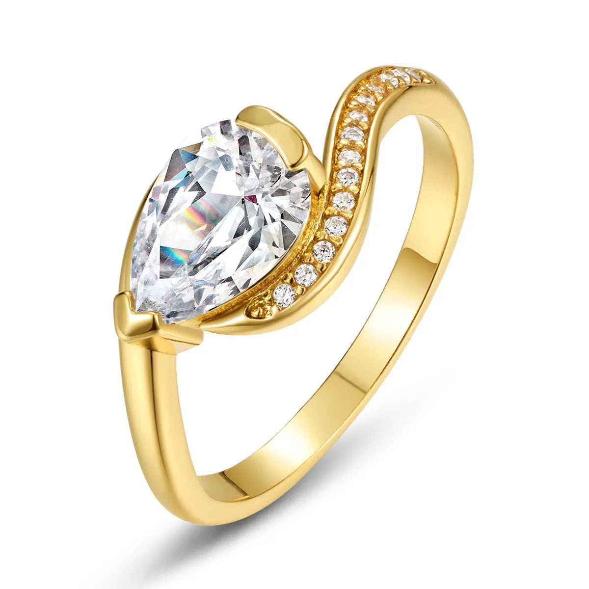 1.5 Carat Moissanite 925 Sterling Silver Ring OutfitFlow