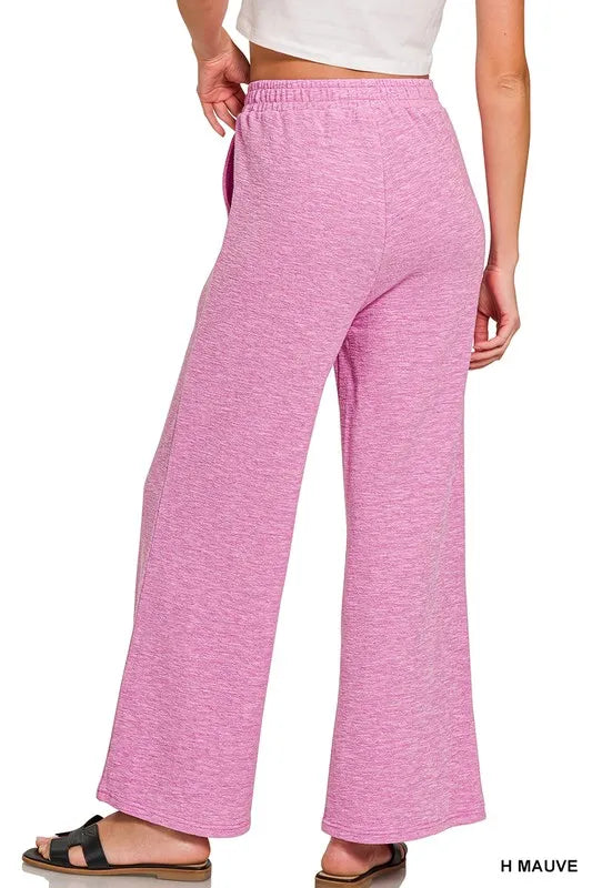 Zenana Cotton Slub Tank & Pants Set OutfitFlow