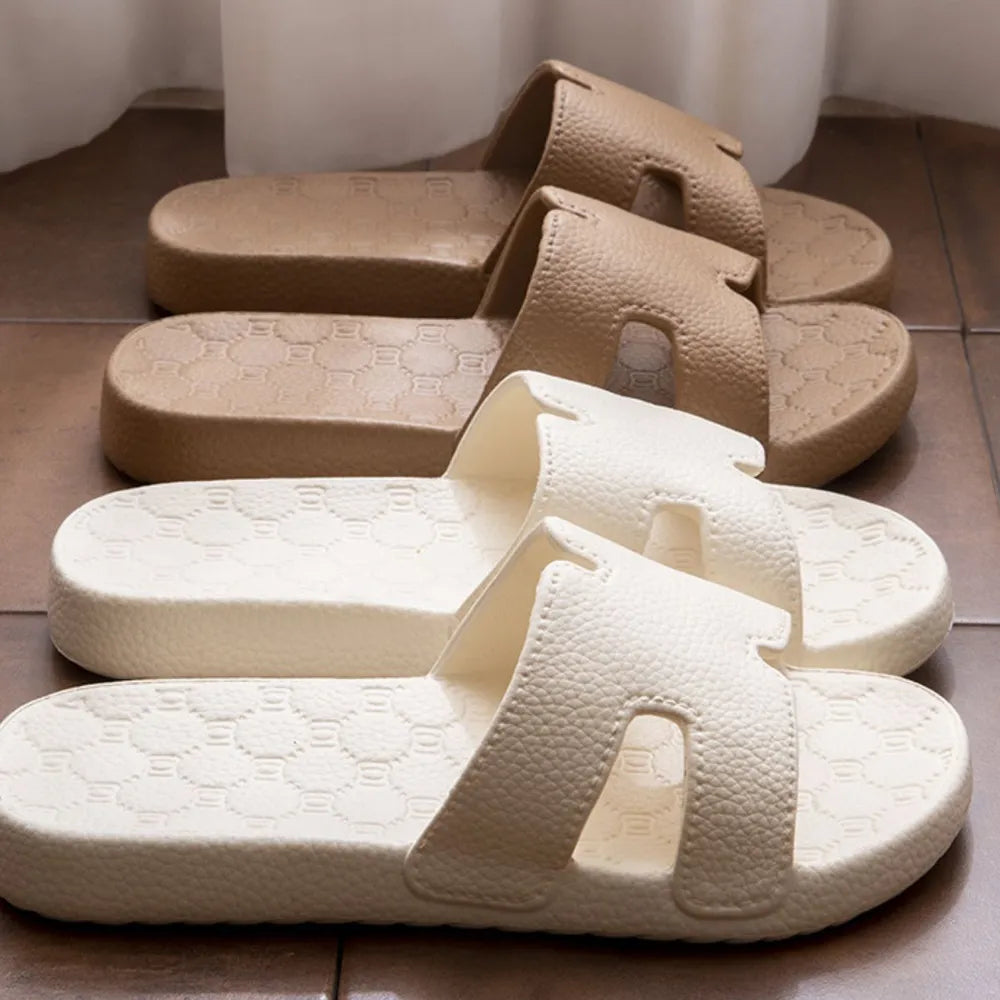 Open Toe Platform Slippers OutfitFlow