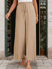 Outfit Flow - Perfee Frill Wide Leg Pants