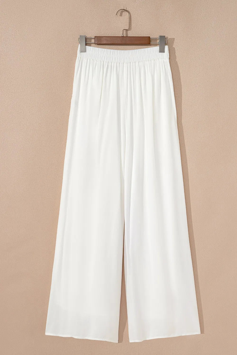Flowy Wide Leg Pants with Drawstring Waist OutfitFlow