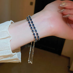 Alloy Zircon Bracelet OutfitFlow