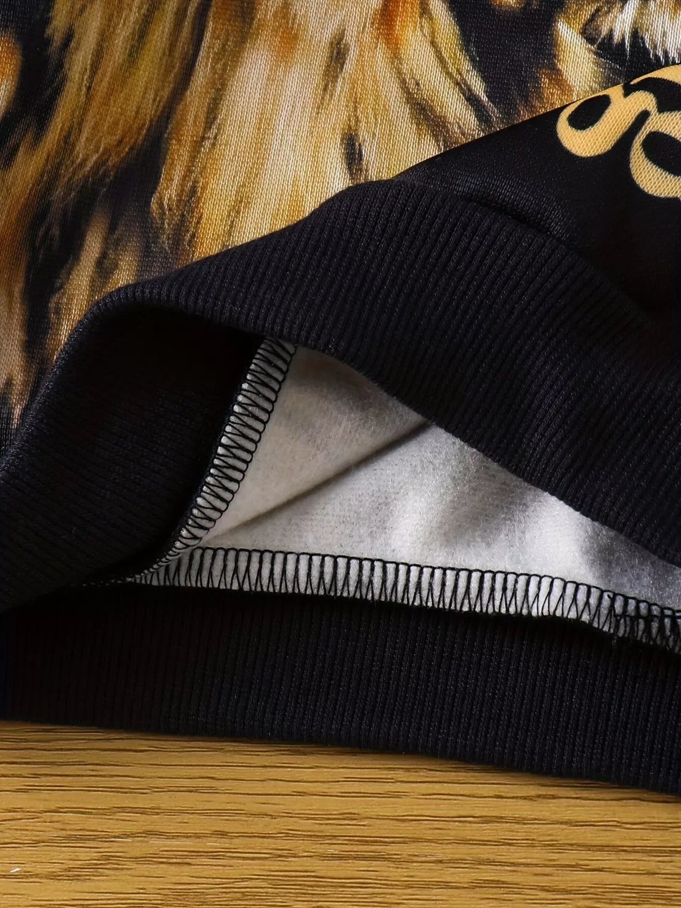 Children's Lion King Print Hoodie and Pants Set Trendsi