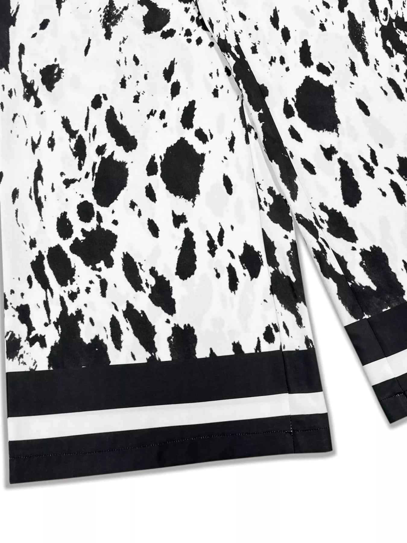 Printed Relaxed Fit Top and Wide Leg Pants Set OutfitFlow