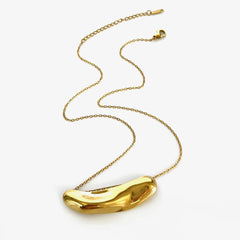 2-Piece 18K Gold-Plated Stainless Steel Necklace OutfitFlow