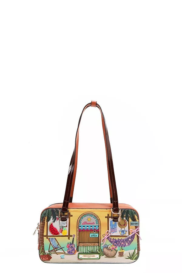 Nicole Lee USA Sun and Sand Shoulder Bag SUN AND SAND OS OutfitFlow
