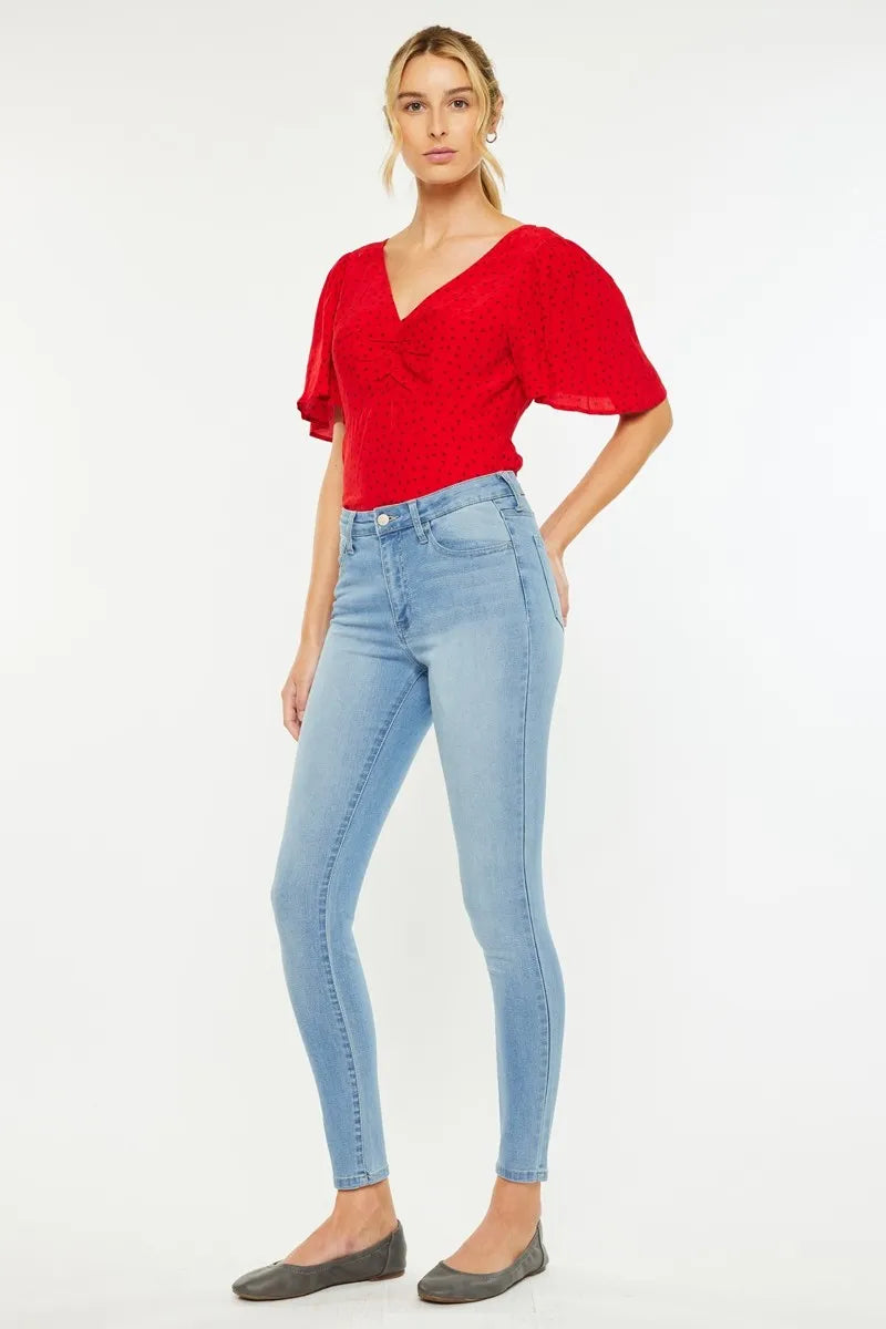 Kancan High Rise Super Skinny Jeans OutfitFlow