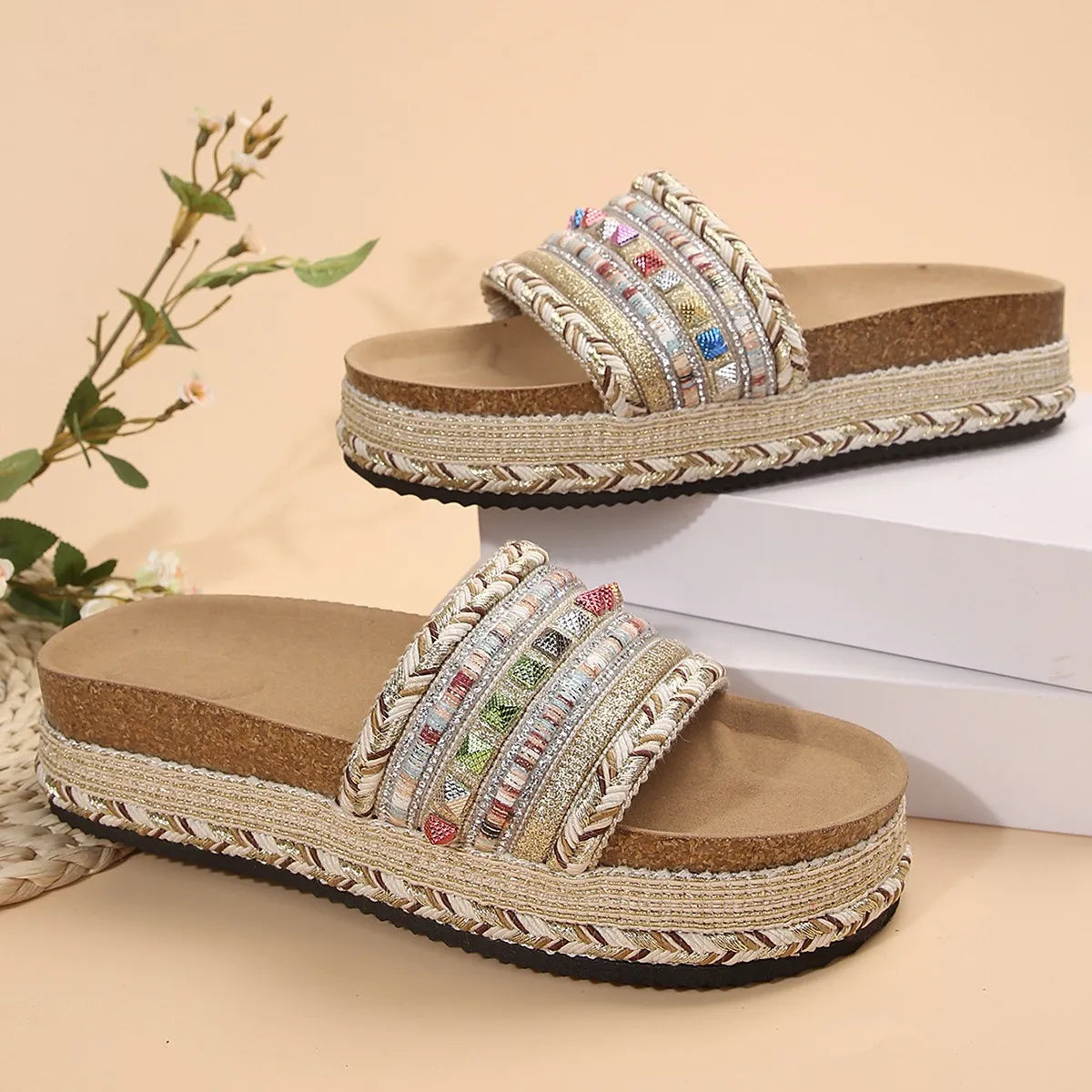 Open Toe Platform Sandals OutfitFlow