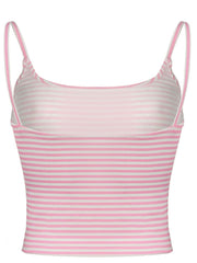 Devine Striped Scoop Neck Cami