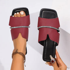 Open Toe Block Heels Sandals OutfitFlow