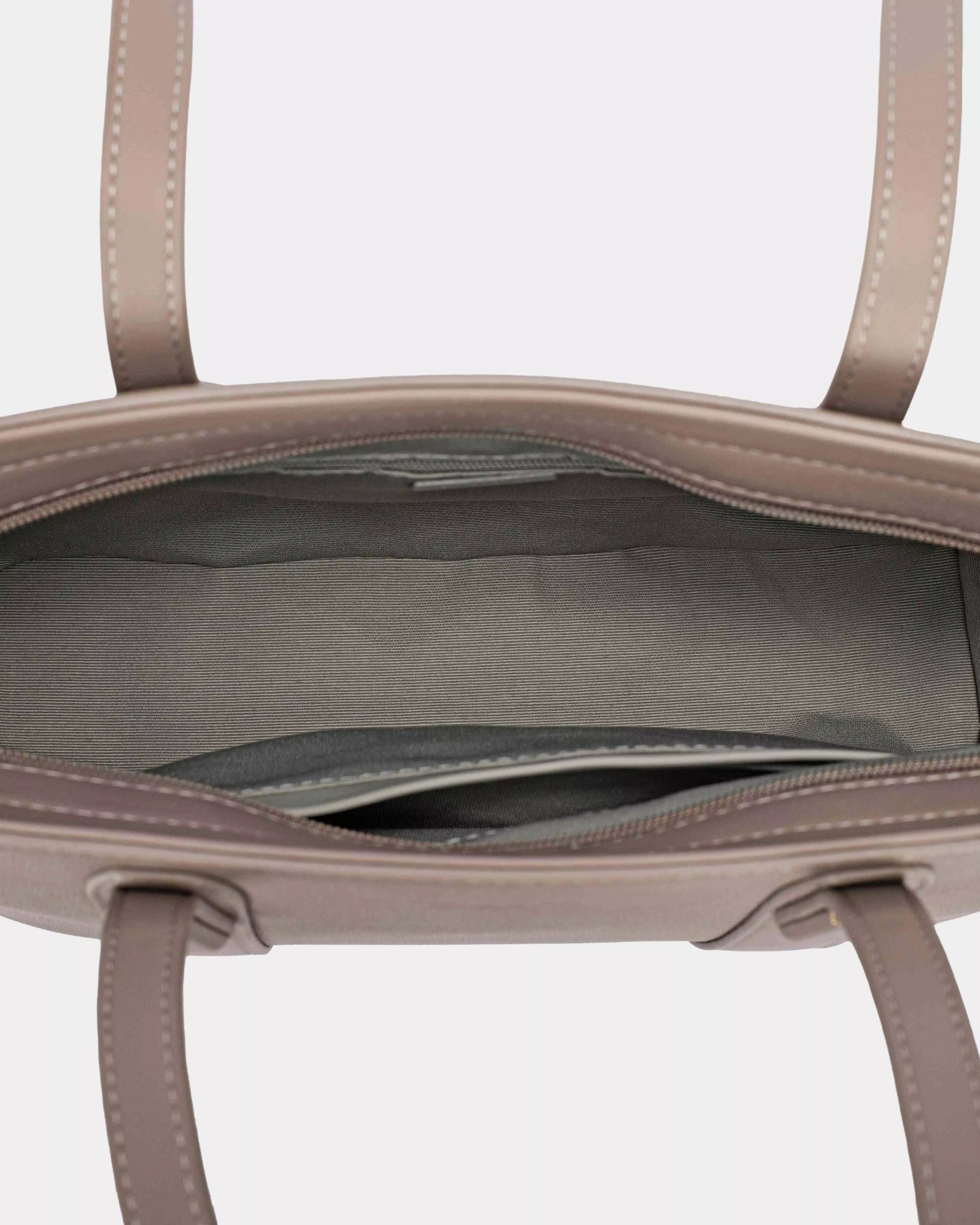 David Jones Leather Tote Bag with Gold Hardware Trendsi