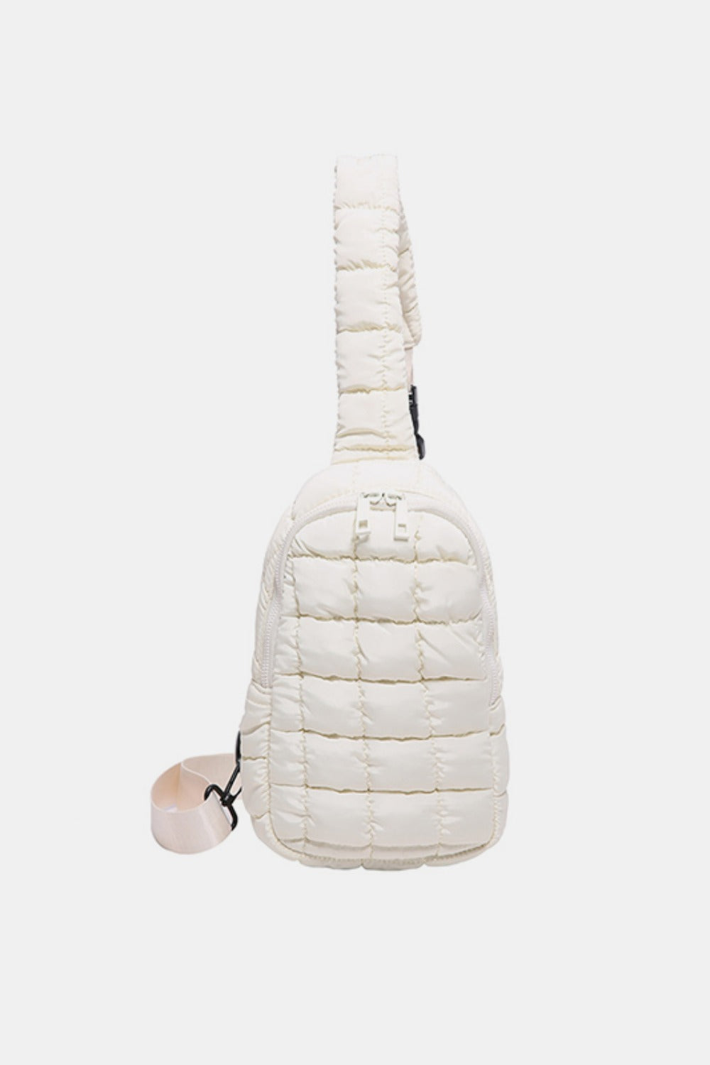 Quilted Nylon Crossbody Bag