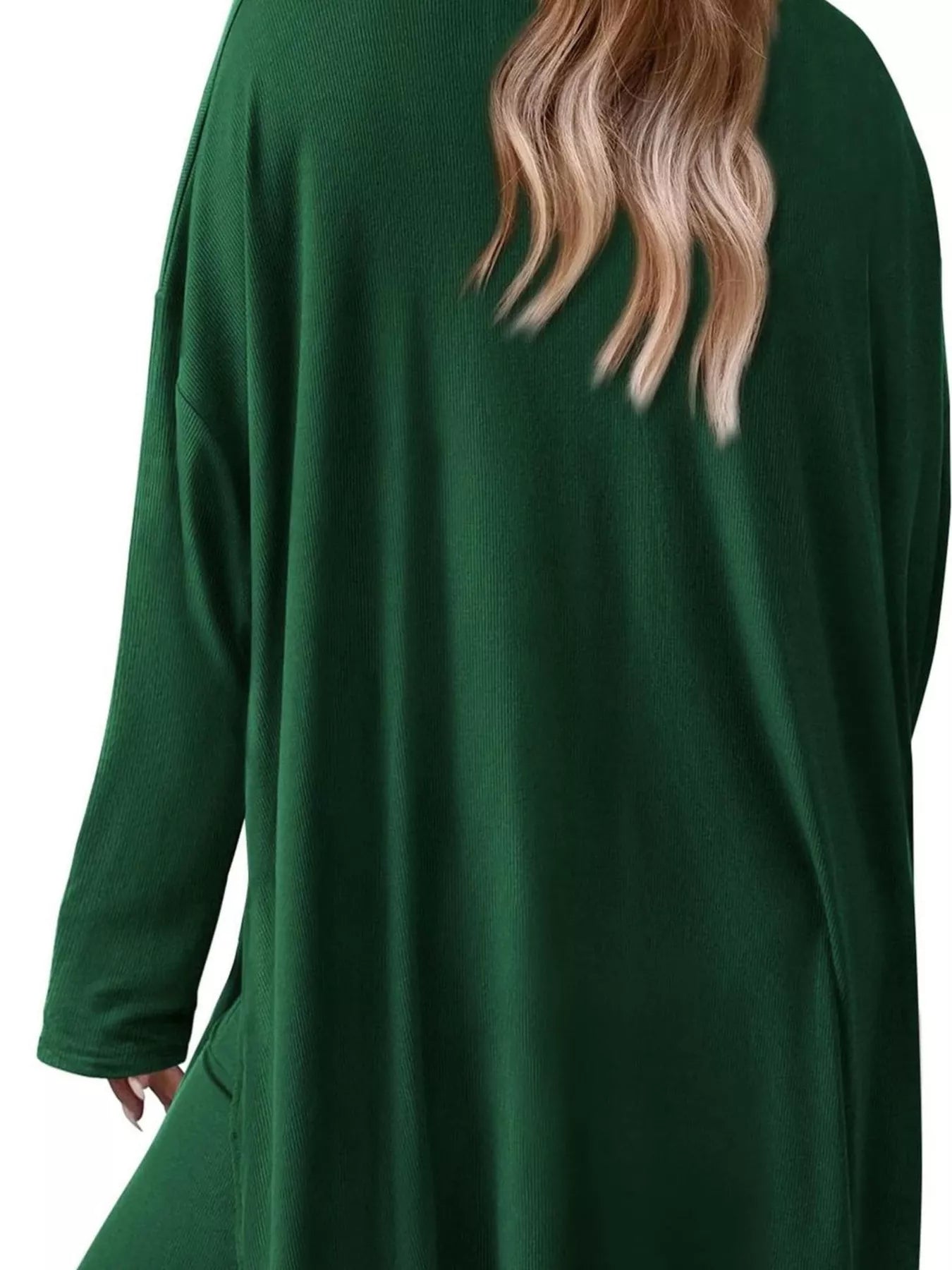 Casual Loose Long Sleeve Top and Wide Leg Pants Set Trendsi