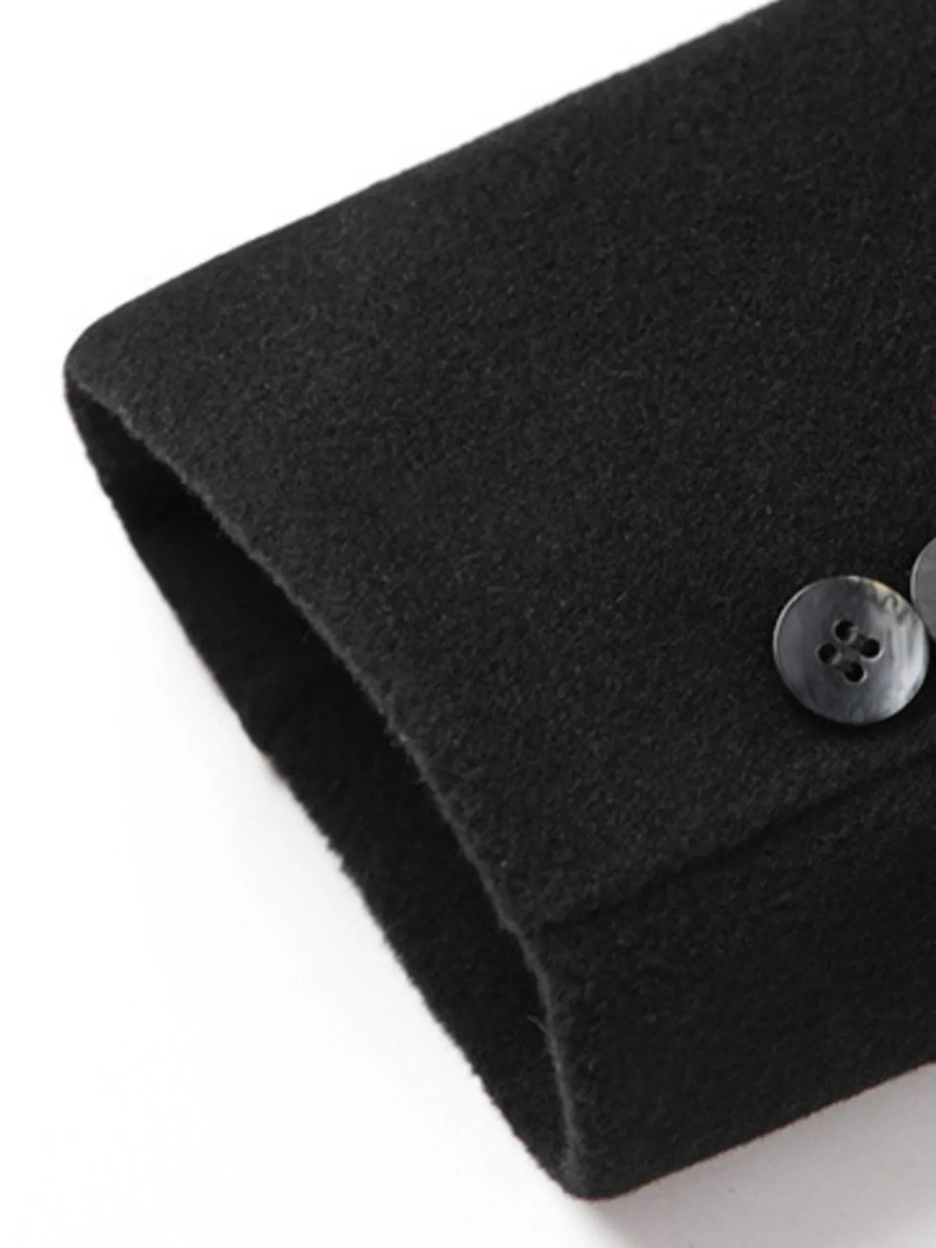 Men's Plus Size Double-Breasted Longline Coat OutfitFlow