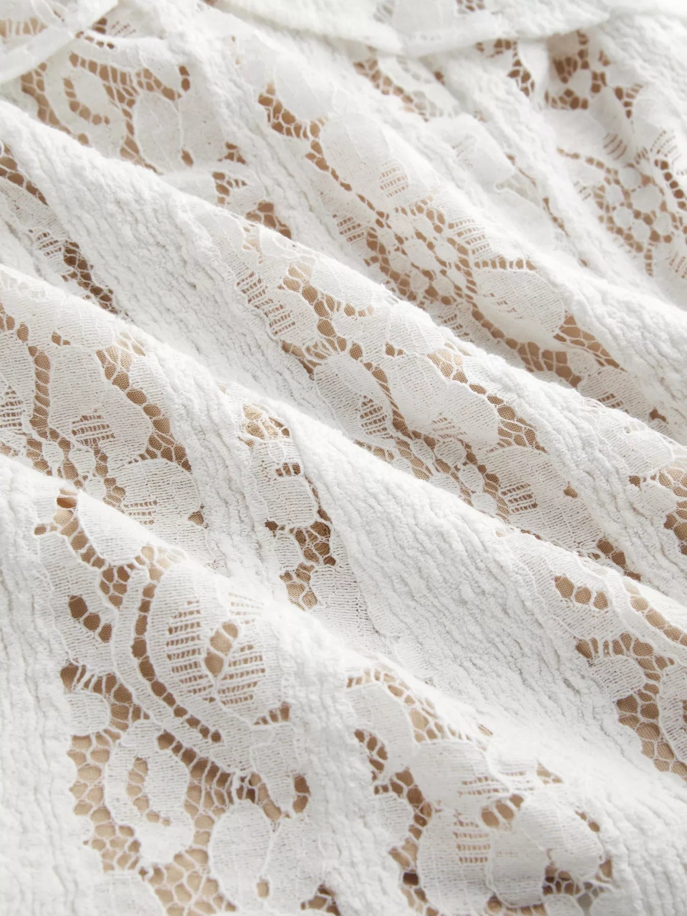 Off-Shoulder Lace Blouse OutfitFlow