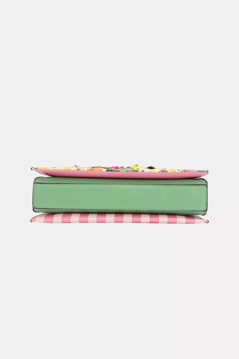 Nicole Lee USA Dreams Blossom Shoulder Bag OutfitFlow