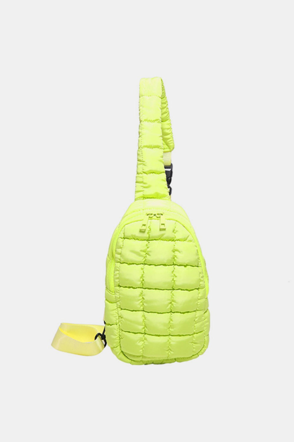 Quilted Nylon Crossbody Bag