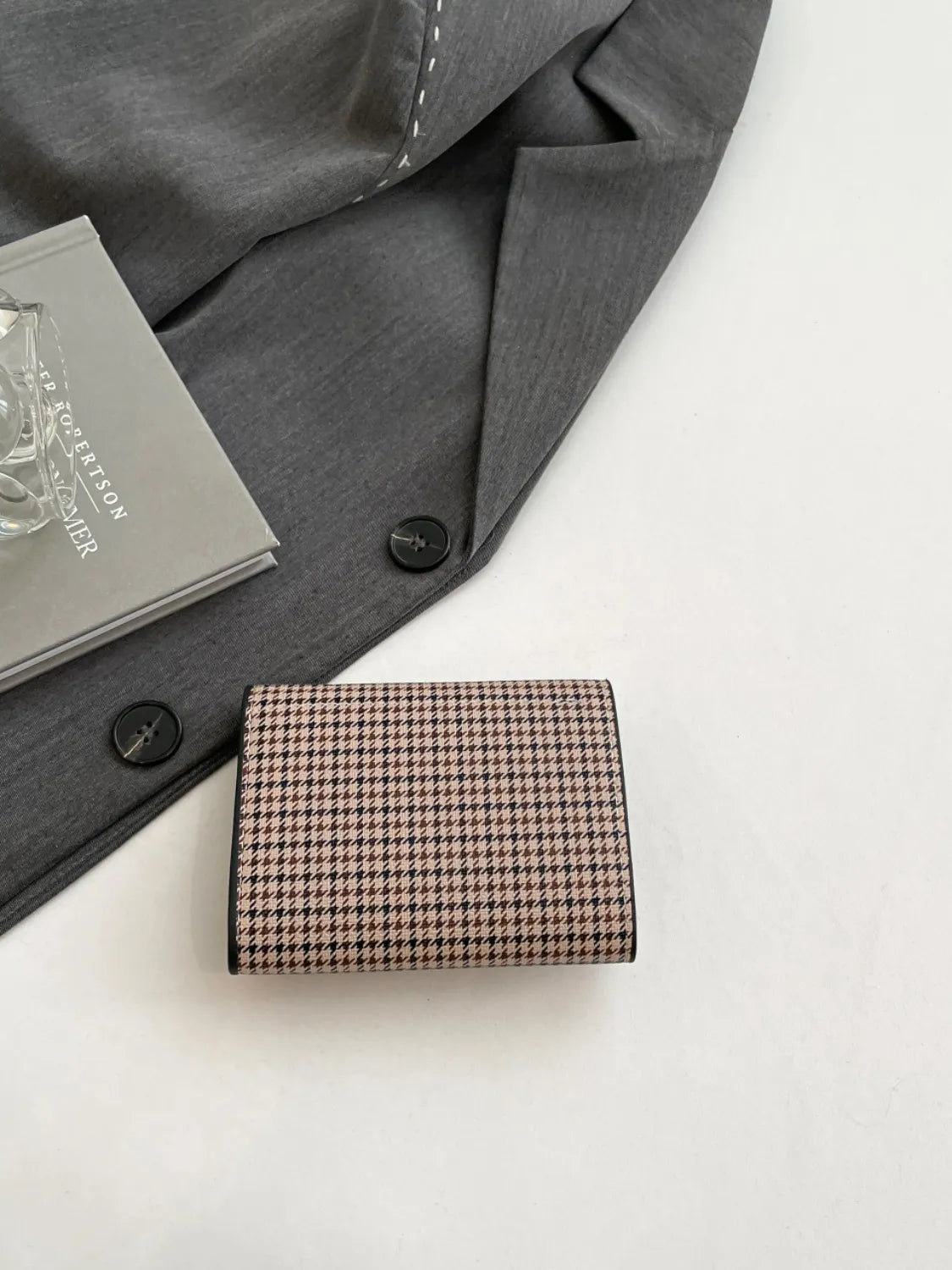 PU Leather Printed Wallet OutfitFlow