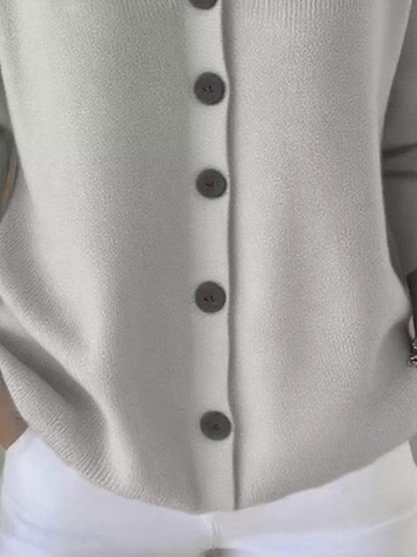 Full Size Hooded Button-Front Soft Knit Cardigan Plus Size OutfitFlow