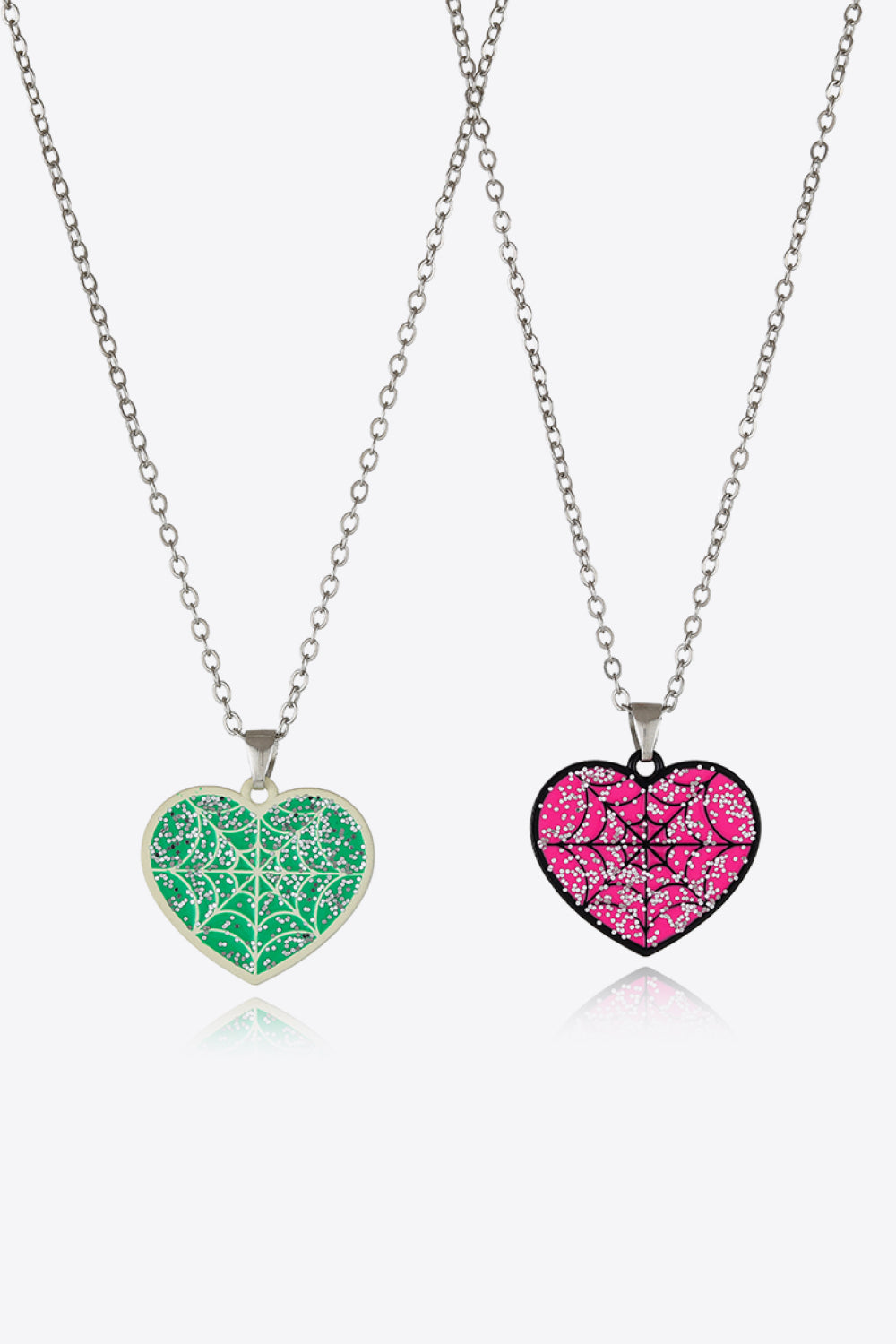 Two-Piece Halloween Theme Necklace Set Style J One Size OutfitFlow