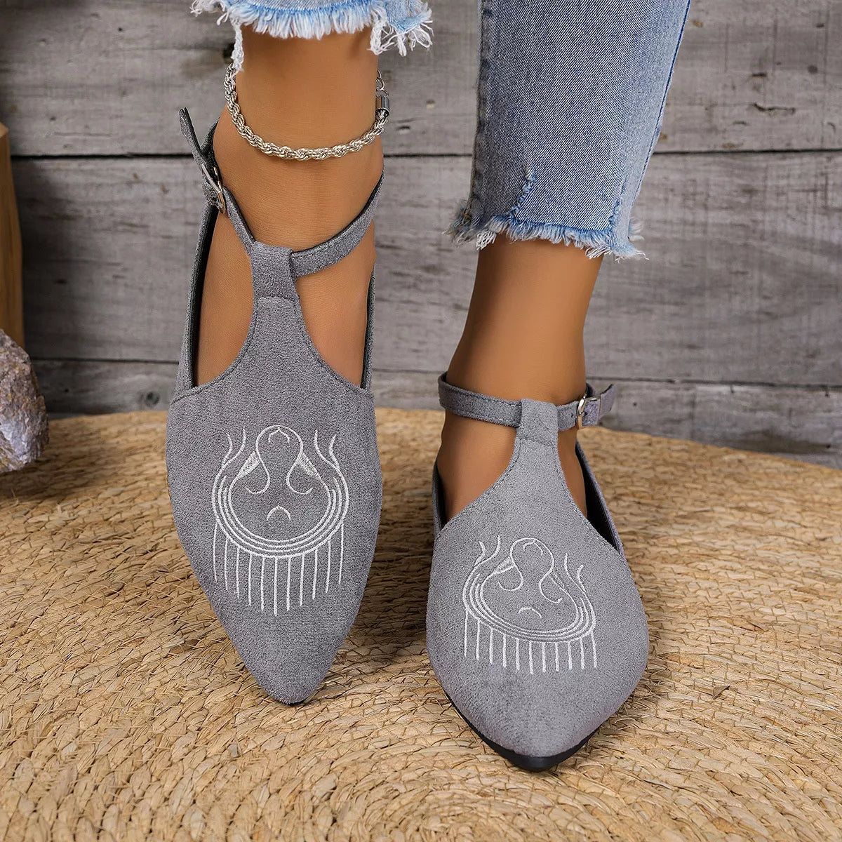 Point Toe Slip-Ons OutfitFlow