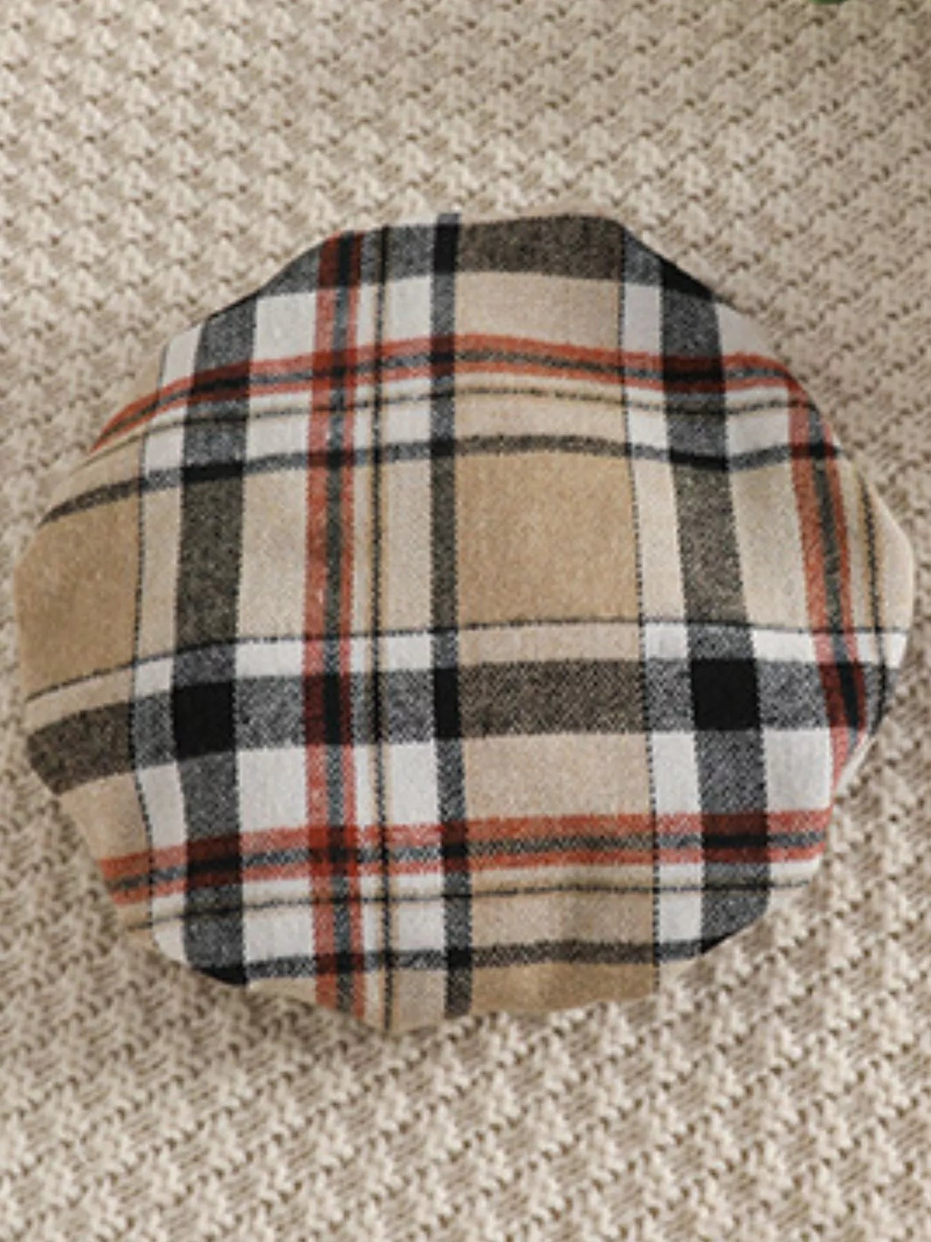 Children's Plaid 3-Piece Outfit Set Trendsi