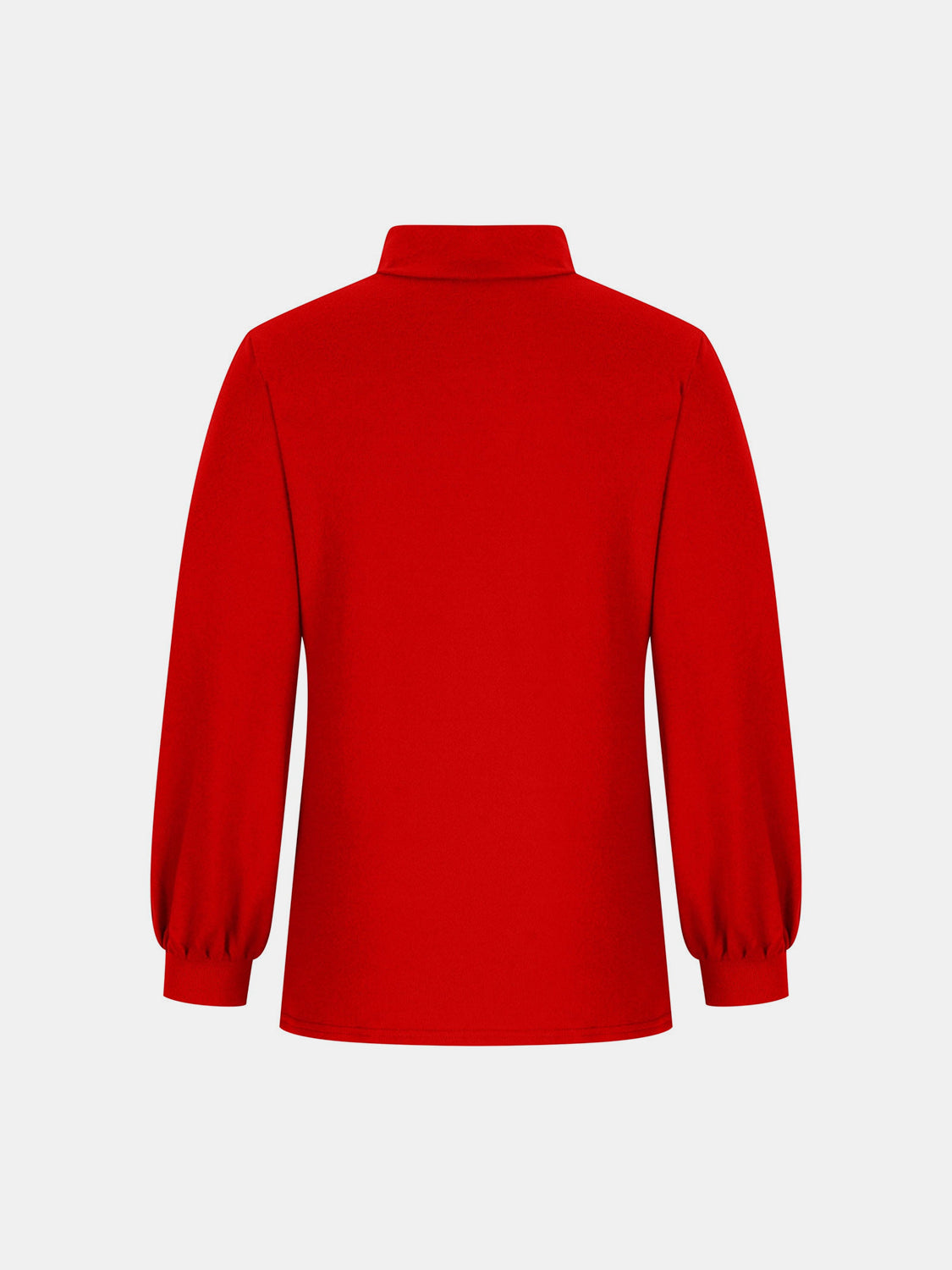 Outfit Flow - Full Size Mock Neck Long Sleeve T-Shirt