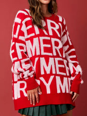 Christmas Merry Festive Holiday Sweater OutfitFlow