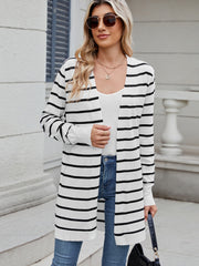 Open Front Long Sleeve Cardigan