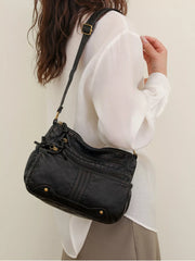 Multi-Pocket Crossbody Bag OutfitFlow