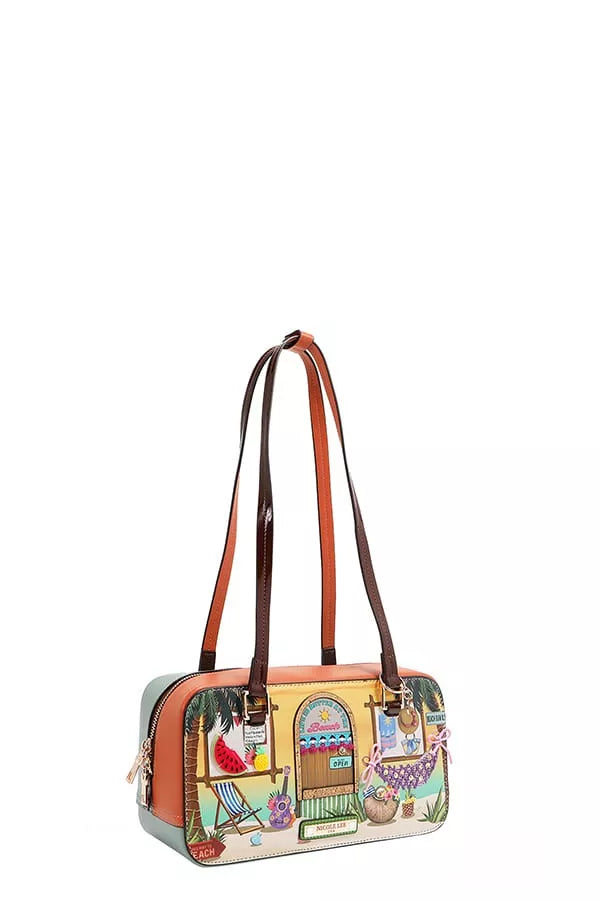 Nicole Lee USA Sun and Sand Shoulder Bag OutfitFlow
