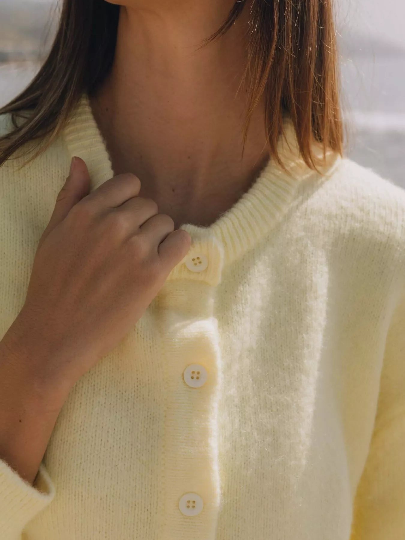 Button-Down Knit Cardigan OutfitFlow