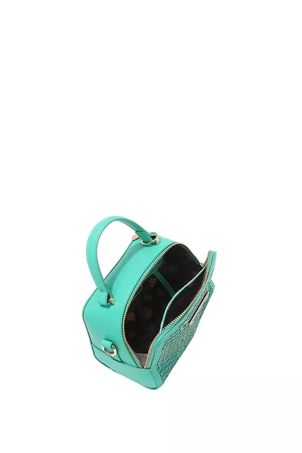 Nicole Lee USA Vegan Geometric Pattern Structured Handbag Trendsi