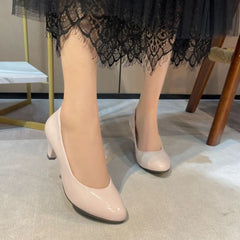 Point Toe Kitten Heels Pumps OutfitFlow