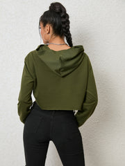 Outfit Flow - Cutout Long Sleeve Hoodie