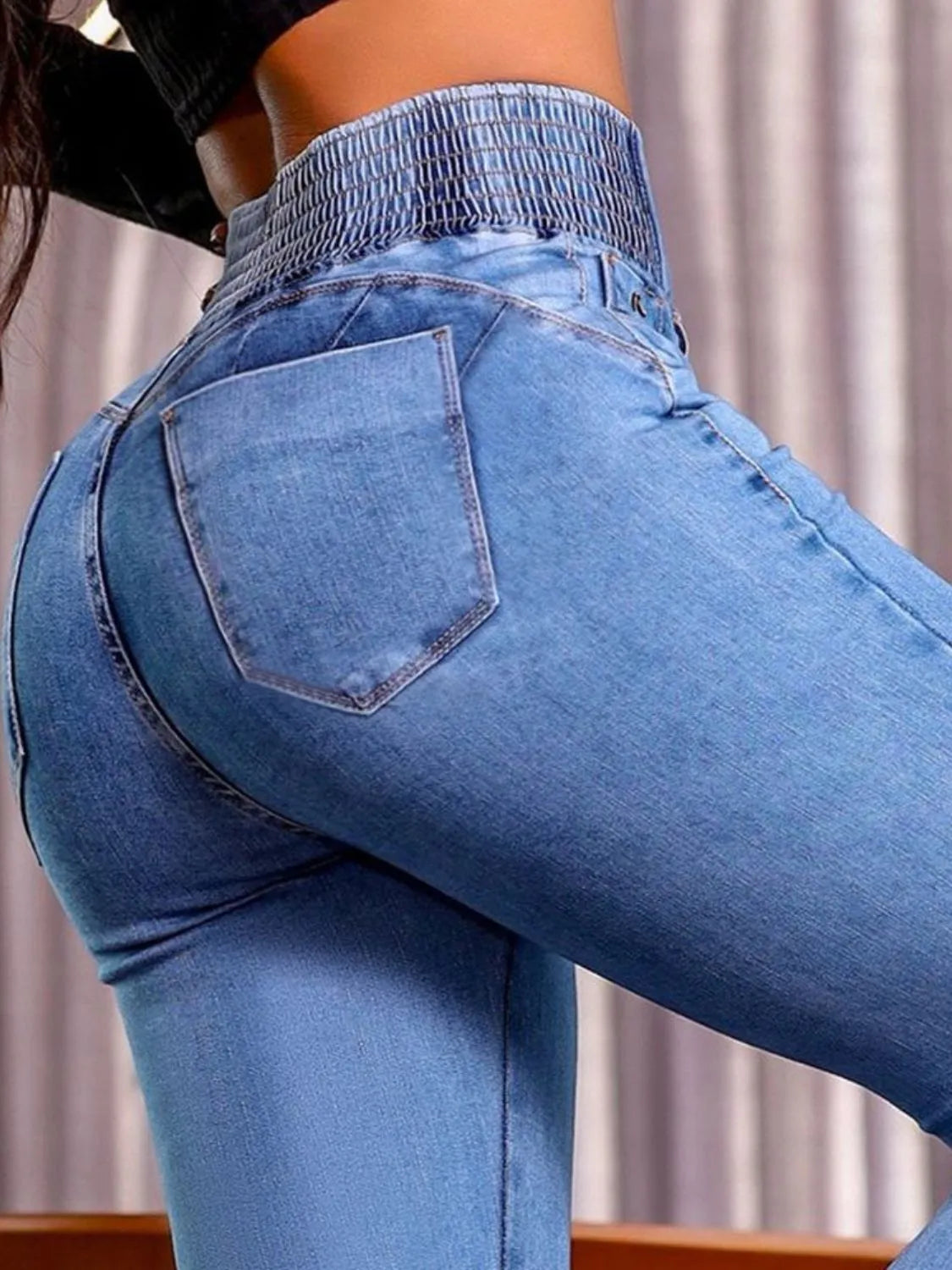 High Rise Bootcut Jeans OutfitFlow