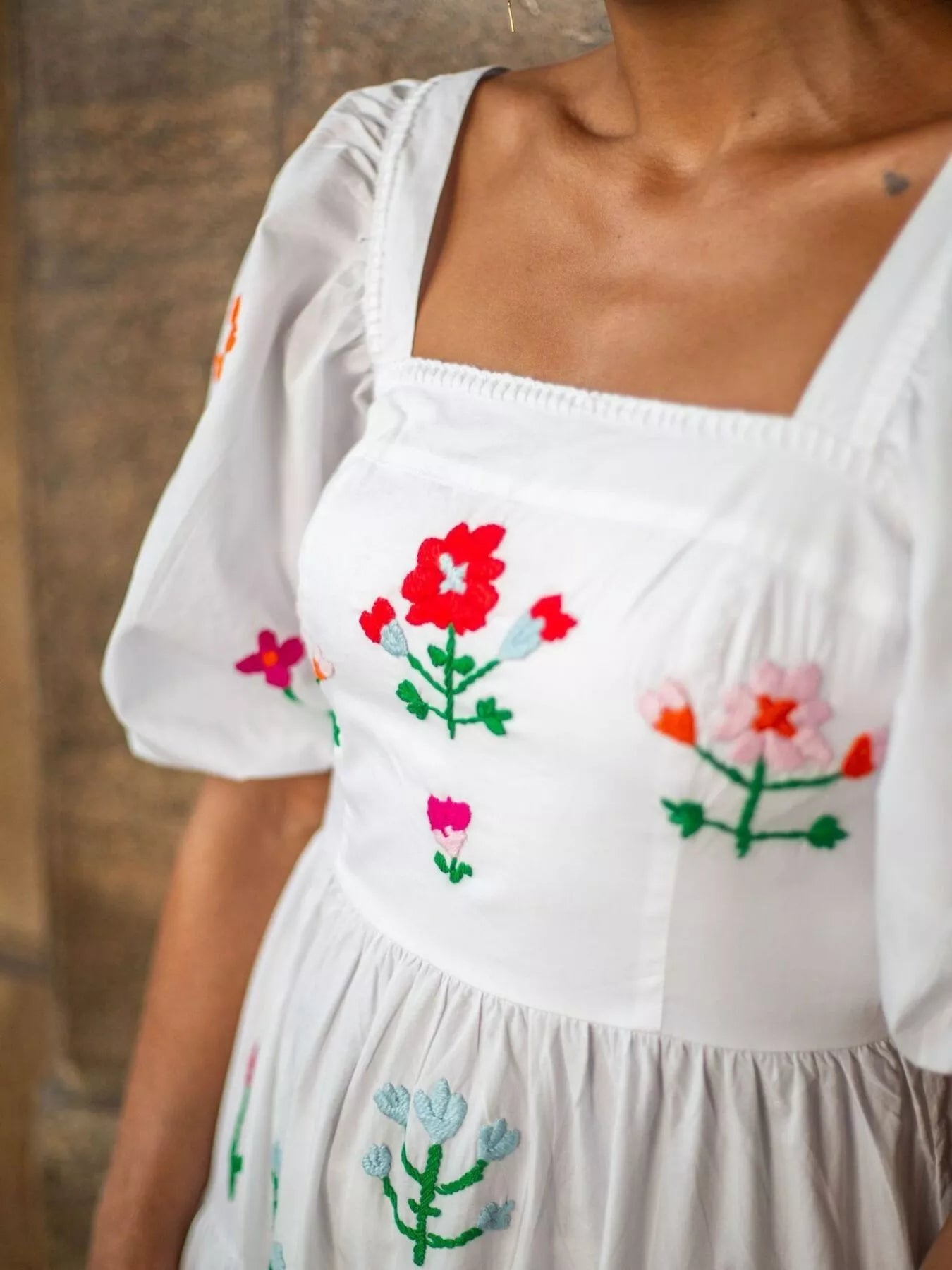 Square Neck Tiered Maxi Dress OutfitFlow