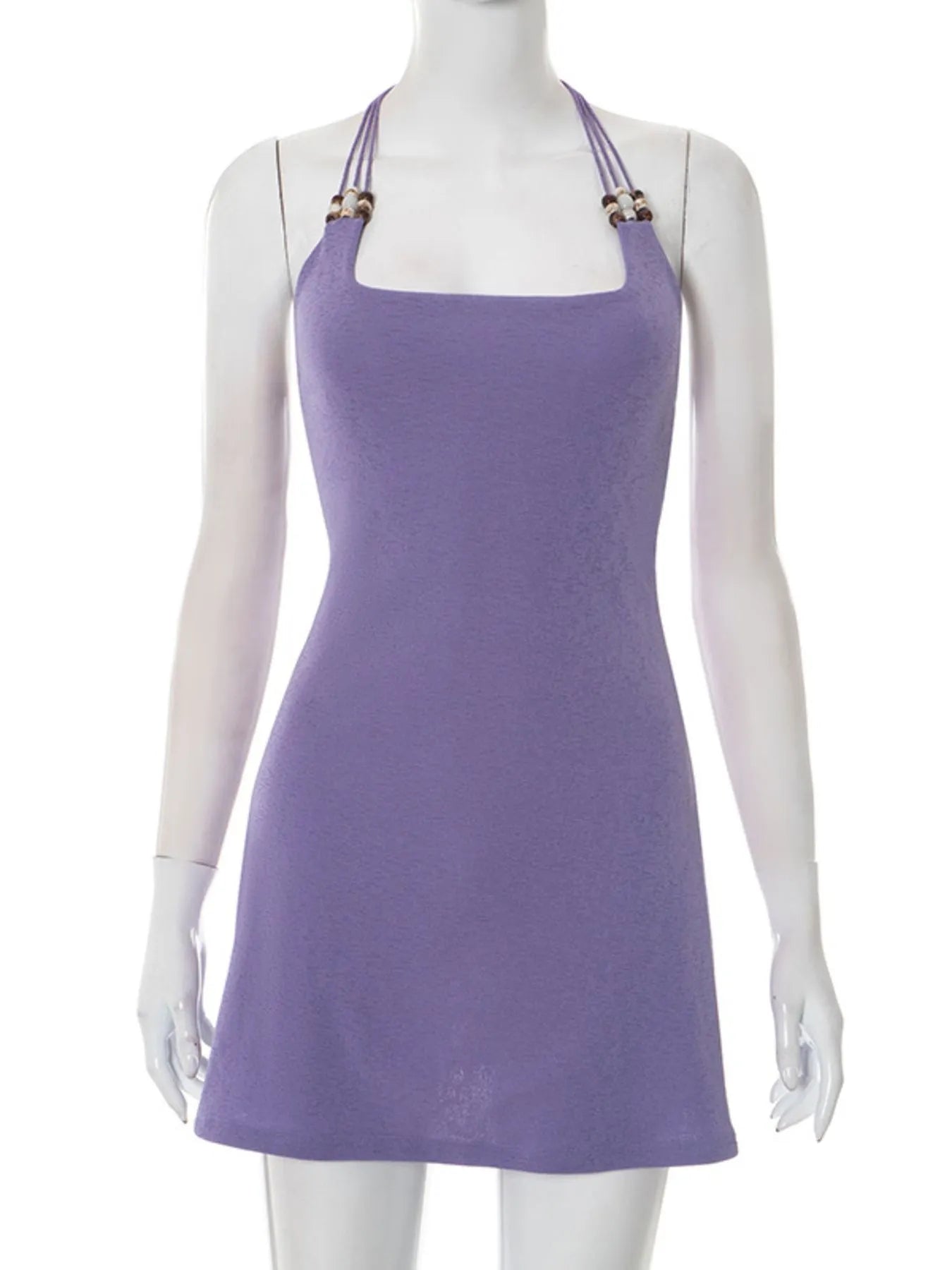 Halter Neck Bodycon Cami Dress OutfitFlow