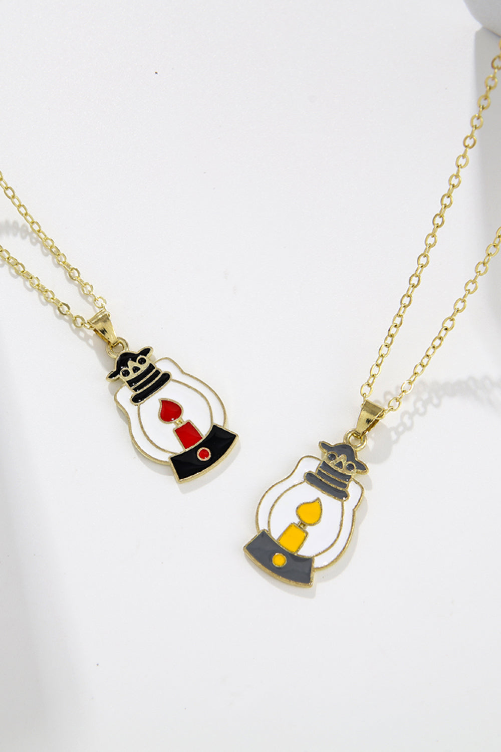 Two-Piece Halloween Theme Necklace Set OutfitFlow