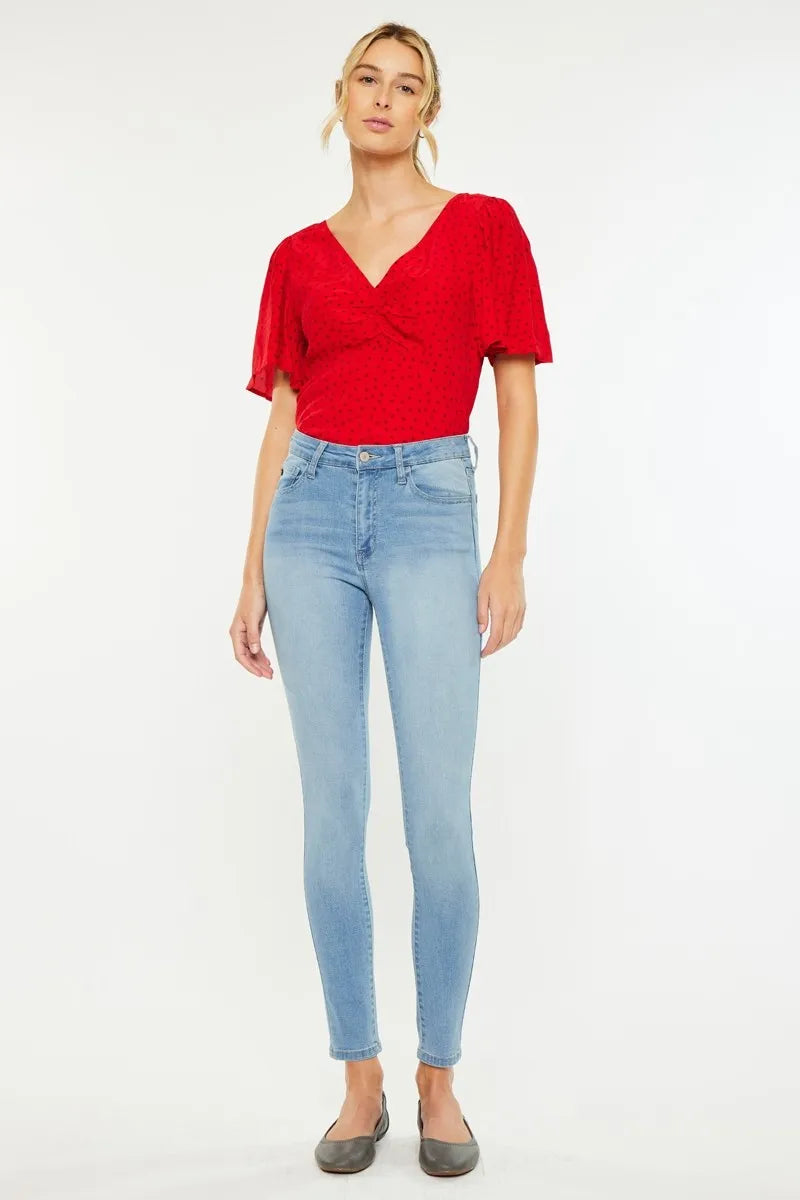 Kancan High Rise Super Skinny Jeans OutfitFlow