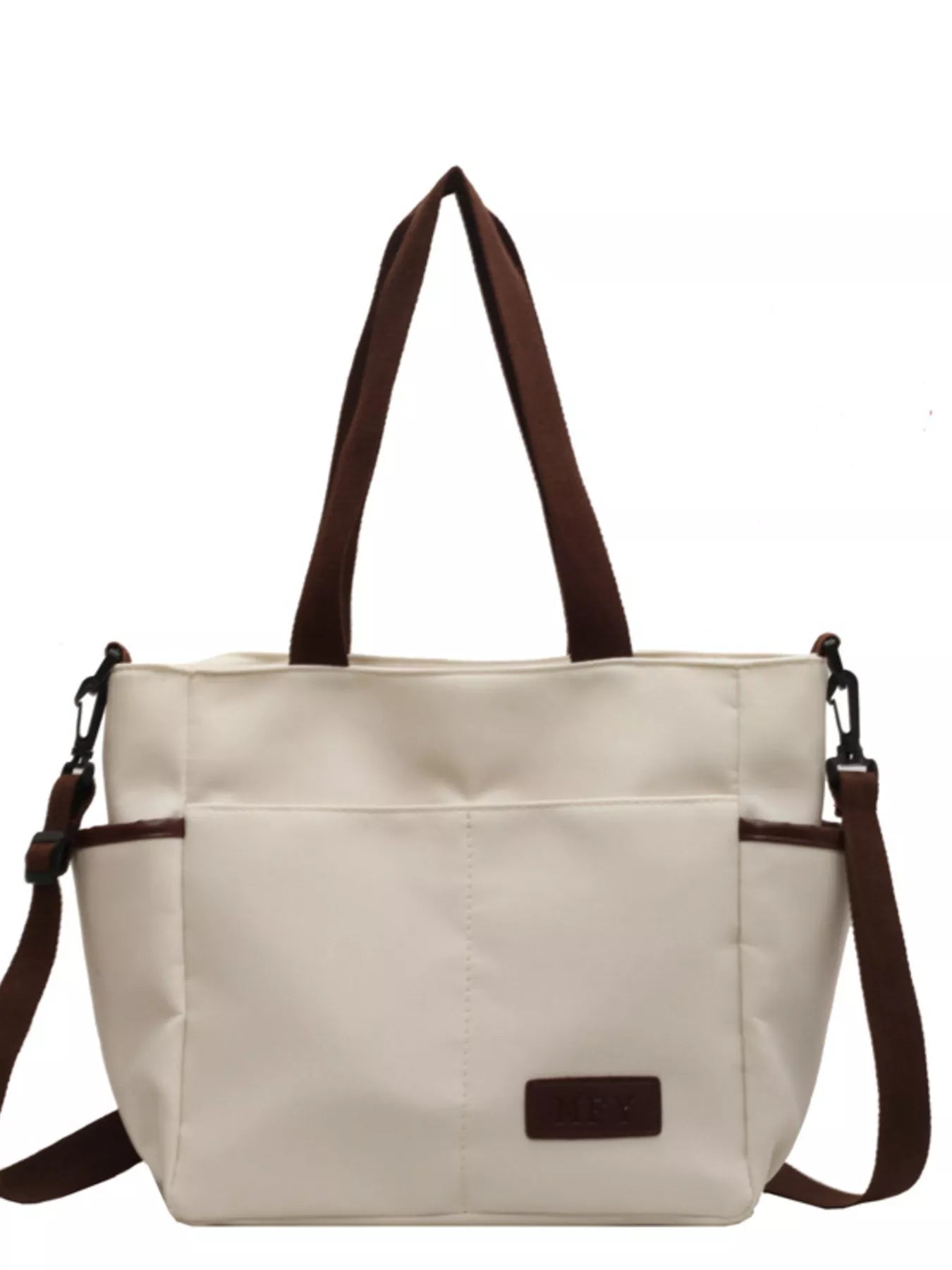 Canvas Shoulder Bag with Adjustable Strap OutfitFlow