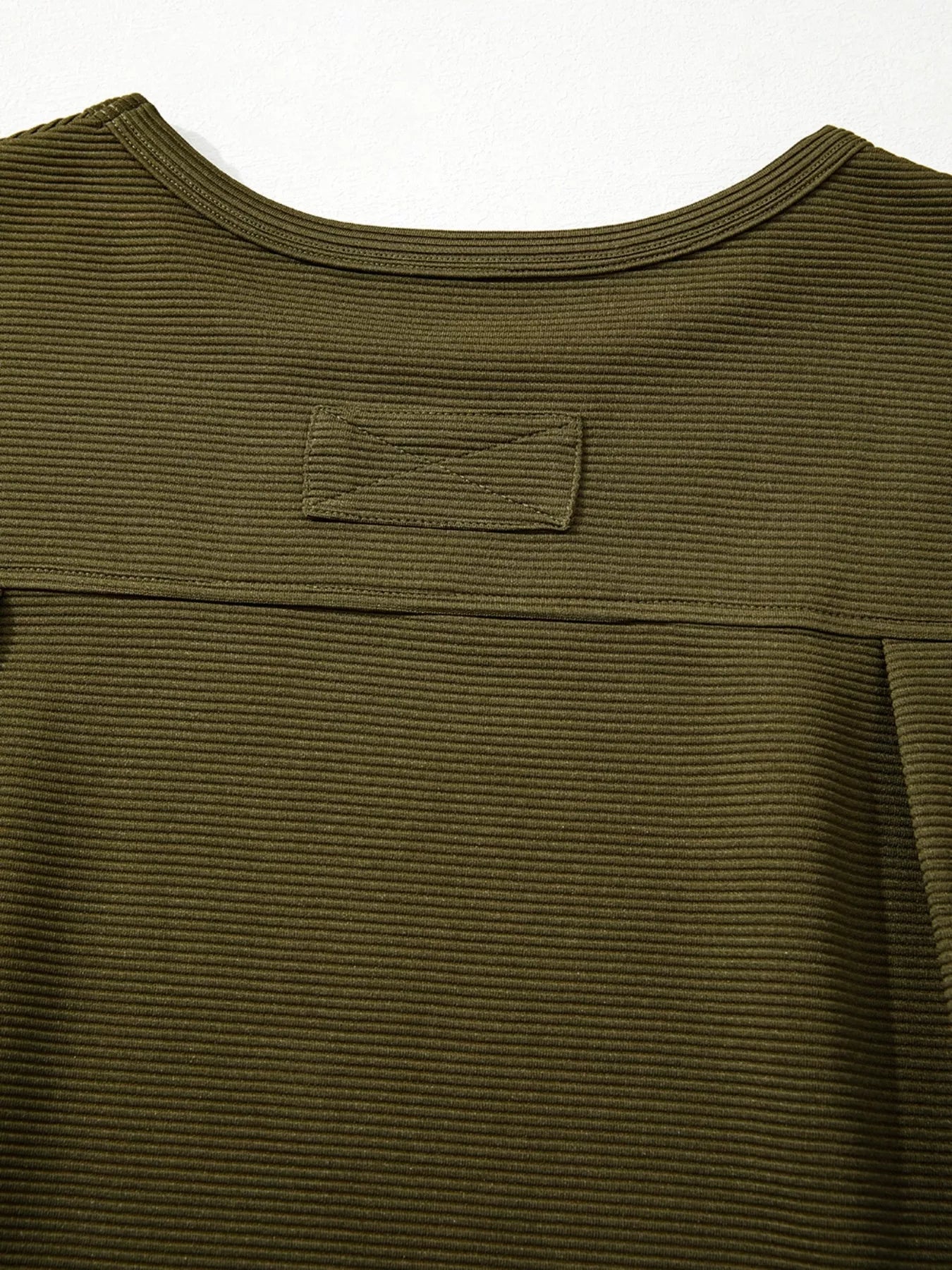 Ribbed Knit Oversized Sweatshirt OutfitFlow